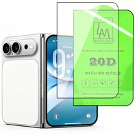Protection d'écran ESD 20D, couverture intégrale, anti-rayures, sans bulles, verre trempé pour iPhone DUO 18 Pro Max, vente en gros, usine