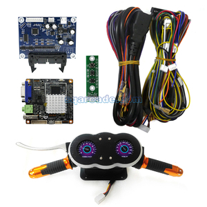 Máquina de Juego de Carreras FF91 para Niños, Kit de Simulador de Conducción, Gabinete Arcade DIY, Tablero de Carreras, Volante, Juegos Operados con Monedas - Product Image 6