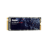 قرص صلب داخلي KingSpec بسعة 512 جيجابايت من نوع M.2 SSD NVME PCIE Gen3.0 X4 من الشركة المصنعة في الصين