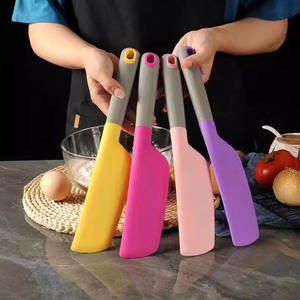 Spatule en silicone haute température pain une pièce grand outil de mélange cuisson <span class=keywords><strong>beurre</strong></span> spatule crème gâteau spatule - Product Image 2