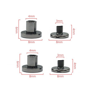 Mutter-Schrauben Robuste Mutter-Schrauben Ledger-Schrauben Mit Einteiligem Flachkopf I-Träger - Product Image 6