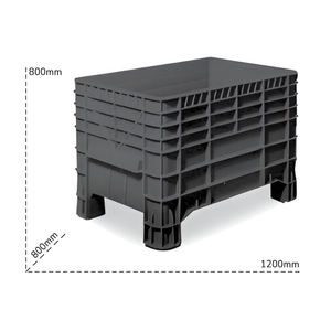 Carretilla elevadora Barbero B94, 1200x800x800mm, para uso industrial, capacidad de 525lt - Product Image 2