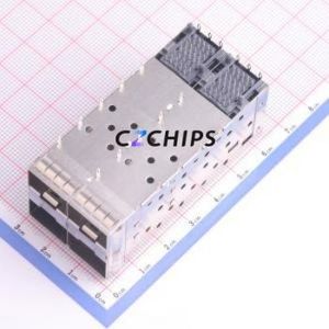 AE90K2104005 Optical Module Connector Through hole Component (THT) Connector Case (Cage) SFP 4 - Product Image 1