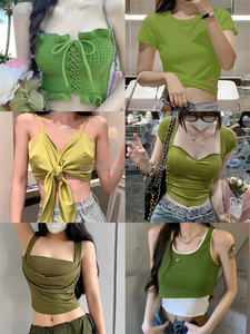 <span class=keywords><strong>Camiseta</strong></span> de Tirantes para Mujer, Estilo Corsé, Cuello Cuadrado, Estampado Floral, Multicolor, Sexy, Verano - Product Image 6