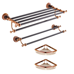 Set di Accessori per Bagno in Metallo Stile Moderno con Portasciugamani a Cinque Pezzi, <span class=keywords><strong>Porta</strong></span> <span class=keywords><strong>Spazzolino</strong></span> <span class=keywords><strong>e</strong></span> Altro - Product Image 5