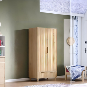 <span class=keywords><strong>Armario</strong></span> de Dormitorio Contemporáneo con 1 Cajón y 1 Estante Abierto, Diseño Ahorrador de Espacio, Independiente, Ecológico, con <span class=keywords><strong>Puertas</strong></span> Corredizas para Sala de Estar - Product Image 1