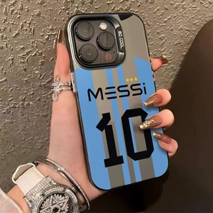 Coque <span class=keywords><strong>de</strong></span> téléphone design élégante et originale <span class=keywords><strong>Messi</strong></span> N°10 par sublimation pour <span class=keywords><strong>iPhone</strong></span> Xr Xs 11 12 13 Mini 14 15 16 17 Pro Max - Product Image 1
