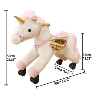ม้าโยกและม้าสไลด์สำหรับเด็ก ของเล่นขี่เล่นกลางแจ้งสำหรับเด็ก ขายดี - Product Image 4