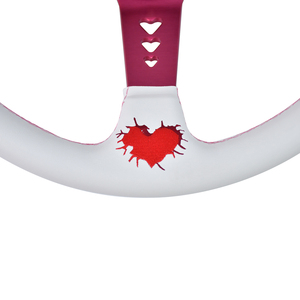 TIYPEOR Roue en acier personnalisée universelle avec logo en fibre ultra fine Support de cœur à plaque profonde Modification personnalisée - Product Image 5