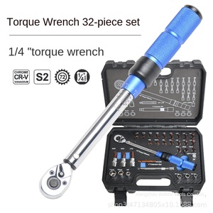 Adjustable <strong>Small</strong> Fly Torque <strong>Wrench</strong> <strong>Set</strong> 1/4 High Precision Inch Ratcheting Manual Carry Handle Chrome Vanadium Steel Bicycle - Product Image 3