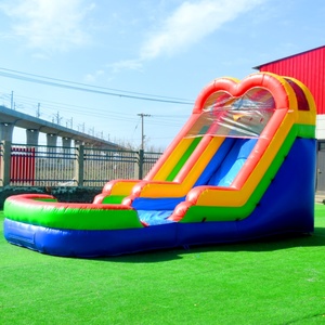 <span class=keywords><strong>Ce</strong></span> chứng nhận nhà bị trả lại Inflatable lâu đài trẻ em thu hút khách du lịch nhảy lâu đài với Slide Sản xuất tại Trung Quốc - Product Image 3