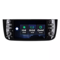 Autoradio DVD universel pour Fiat Linea 2012-2019 Punto 2012-2019 avec navigation GPS, écran de l'autoradio