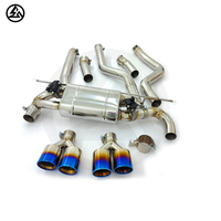 Meilleures ventes CSZ SS304 High Flow F44 M235i Gran Coupe B48 2.0T 2020-2024 Valvetronic Sport Catback Mufflert Quad Tips