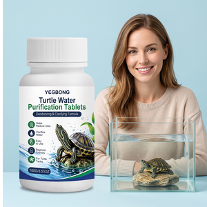 Compresse Purificanti per <span class=keywords><strong>Acqua</strong></span> di Terrari e Acquari per Rettili e Tartarughe, a Rilascio Lento, Flocculanti, per Rimozione Odori e Chiarificazione dell'<span class=keywords><strong>Acqua</strong></span> - Product Image 2