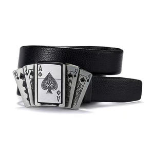 Boucle de ceinture western Boguan 40 mm couleur argent vieilli, tête de tigre 3D, deux pistolets, vintage, avec allume-feu personnalisé - Product Image 1