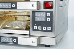 Venta caliente 2 3 4 capas Vertical hamburguesa carne pastel Patty calentador comida rápida <span class=keywords><strong>McDonald</strong></span> KFC Vertical calentador vitrina para la venta - Product Image 6