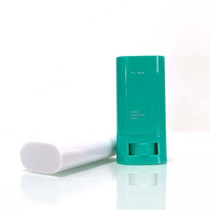 15g 20g Deodorant Containers New <b>Empty</b> Oval Lip Balm Tubes <b>Plastic</b> Deodorant Container - Product Image 1