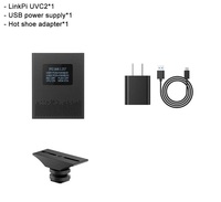 Decodificador de Transmisión de Video IP a HD por USB, Decodificador de Cámara IP HD Compatible con HTTP RTSP RTMP UDP HLS