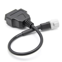 Adaptateur de prise de détecteur de moto OBD2 EFI à trois broches dédié Yamaha