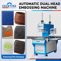 Automatische Heißprägemaschine für Gummi-Silikon-Etiketten zur 3D-Texturprägung auf Kleidung, Stoff und Leder