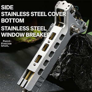 Resorteras Automáticas Profesionales Multifuncionales de Aluminio, <span class=keywords><strong>Resortera</strong></span> de Metal con Carga Automática - Product Image 4