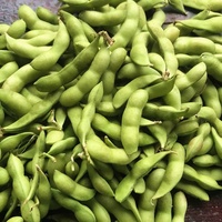 Machine à récolter les edamame avec séparateur de feuilles pour haricots verts et soja