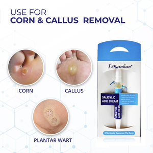 Gel d'élimination des callosités des pieds à l'acide salicylique végétalien pédicure spa pour les pieds exfoliant pour l'élimination des peaux mortes - Product Image 5
