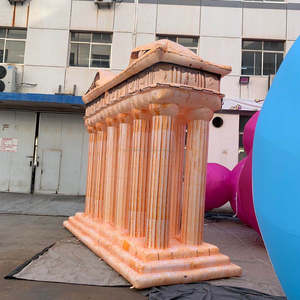 Antigua arquitectura inflable arte escultura estatua inflable Pilar personalizado romano Tusk inflable columna - Product Image 6
