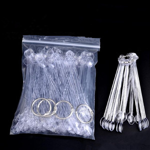 Nail Art Display 100 colores Cuchara Muestras <span class=keywords><strong>Uñas</strong></span> postizas Palos <span class=keywords><strong>de</strong></span> Punta Esmalte Display Dipper - Product Image 1