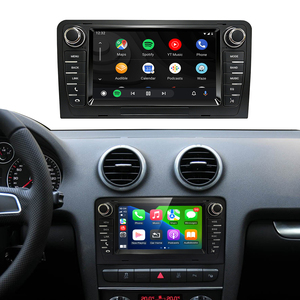 Radio Multimedia para Auto con CarPlay y Android Auto Inalámbrico de 7 Pulgadas para <span class=keywords><strong>Audi</strong></span> <span class=keywords><strong>A3</strong></span> <span class=keywords><strong>8P</strong></span> 2003-2012, Unidad Principal de Audio para Auto 2DIN con Navegación GPS - Product Image 1