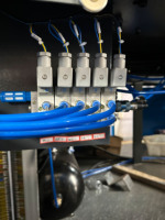 Máquina Sopladora de Botellas PET Semiautomática RC-880 con Control PLC, Válvula Parker de Alta Presión, Precio Competitivo, Fabricación de Fábrica