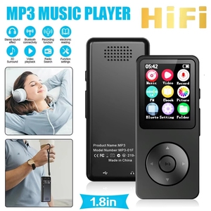เครื่องเล่น MP3 ขนาด 1.8 นิ้ว จากโรงงานโดยตรง รองรับบลูทูธ 5.0 วิทยุ FM อีบุ๊ก เครื่องบันทึกวิดีโอ รองรับการ์ด TF 128GB เครื่องเล่นเพลงพกพา - Product Image 3