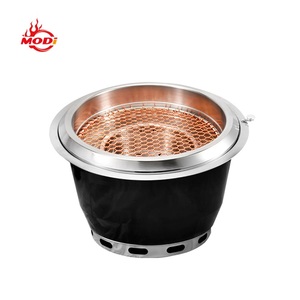 Modi compra comercial construido en parrillas de <span class=keywords><strong>barbacoa</strong></span> coreanas mesa de estufa de <span class=keywords><strong>barbacoa</strong></span> de carbón en restaurante a la venta - Product Image 2