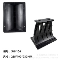 Haut-parleur de sonorisation Line Array à double pavillon de 26 pouces, conçu pour les configurations en réseau
