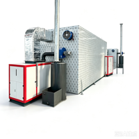 Mobiele industriële droogkast, dehydrator met nauwkeurige temperatuur- en vochtigheidsregeling, automatische droger voor voedsel, kruiden en fruit