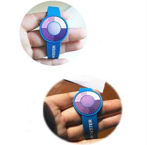 Thay đổi màu sắc UV bãi biển dây đeo cổ tay thể thao thời trang cảm biến Detector Sun nhạy cảm mặt trời giám sát Tester - Product Image 4