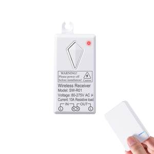 IP66 resistente al agua sin receptor de cableado 10A RF433 Control remoto 600FT rango garantía de por vida <span class=keywords><strong>Kit</strong></span> de interruptor inalámbrico - Product Image 1