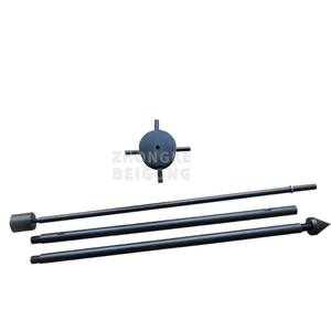 เครื่องวัดกรวยแบบไดนามิกน้ำหนักเบาใช้มือทดสอบการเจาะกรวยด้วยค้อน10กก. หรือ63.5กก. - Product Image 1