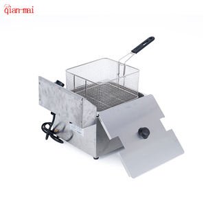 Equipo eléctrico de cocina de comida rápida de acero inoxidable, freidoras profundas de 11 litros, máquina freidora de pollo, patatas fritas <span class=keywords><strong>Mcdonalds</strong></span> - Product Image 5