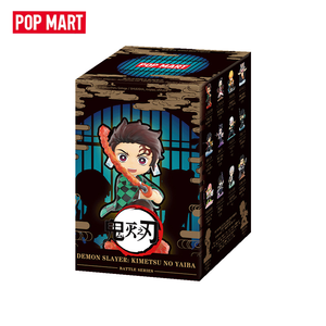POPMART D Mon Slayer: Kimetsu No <span class=keywords><strong>Yaiba</strong></span> Battle Series - Statuette Blind Box da Collezione - Regalo - Product Image 1