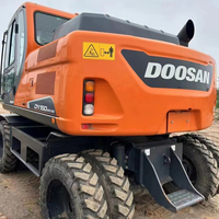 Pelle d'occasion DOOSAN DH 150 à vendre Pelle pelleteuse d'occasion bon marché haute performance de 15 tonnes
