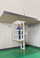 Ascenseur intérieur personnalisé petit élévateur à cargaison à 2 étages 200kg 300kg ascenseur hydraulique pour entrepôt