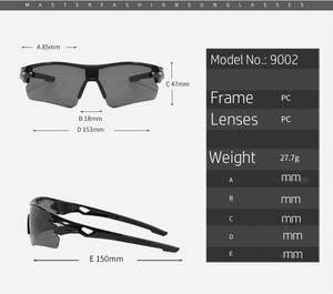 Gafas de Sol Deportivas de Moda con Logotipo Personalizado, Estilo Roble, Coloridas y Deslumbrantes, para Ciclismo, para Hombres y Mujeres, para Actividades al Aire Libre - Product Image 5