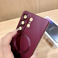 Étui magnétique liquide de luxe pour Samsung Galaxy S26 S25 S24 S23 S22 Ultra Plus FE A17 A56 A36 A16 A55 A35 Housse de téléphone