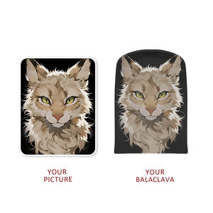 หน้ากากแบบเต็มหน้าระบายอากาศได้ดีสำหรับฤดูร้อนหน้ากากคลุมศีรษะดีไซน์รูปสัตว์ออกแบบได้เองสำหรับใส่ขี่รถจักรยานยนต์ - Product Image 5