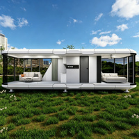 Maison Capsule Mobile en Aluminium à Énergie Solaire Couleur Personnalisée Design Moderne pour Bureaux, Domicile, Hôtels, Appartements, Cuisines