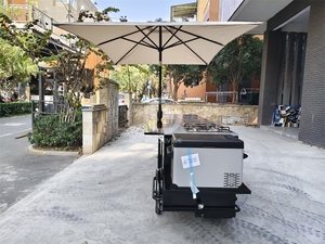 Carrito de Comida Triciclo de Diseño Moderno para Emprendedores - Product Image 6