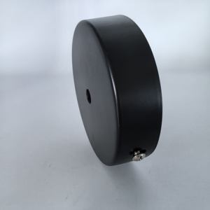 Placca per Lampadario Vintage Retro Nera Hangxing in Ferro, Diametro 10cm, Altezza 2.5cm, Garanzia di 2 Anni per Lampade a Sospensione Fai-da-Te - Product Image 4