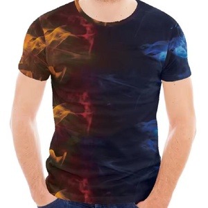 Vente flash sur les t-shirts personnalisés pour hommes, nouveau design, col en V, manches courtes, haut d'été à séchage rapide, avec t-shirt en coton pour hommes à prix avantageux - Product Image 1
