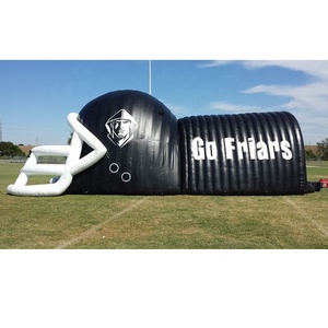 Football gonflable géant casque sport tunnel <span class=keywords><strong>tente</strong></span> pour l'événement - Product Image 1